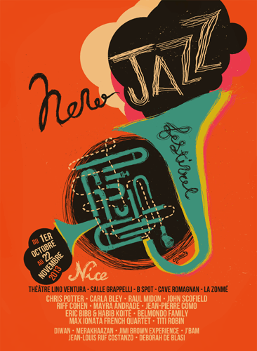 New Jazz festival 2013 - Affiche by Arnus